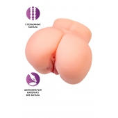 Реалистичный мастурбатор в форме попки с двумя любовными входами - No Name - в Москве купить с доставкой