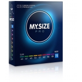 Презервативы MY.SIZE размер 72 - 3 шт. - My.Size - купить с доставкой в Москве