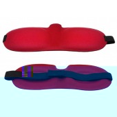 Красная глухая маска на резинке - Sitabella - купить с доставкой в Москве