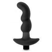 Черный вибромассажер простаты Prostate Massager 03 - 15,2 см. - Blush Novelties - в Москве купить с доставкой