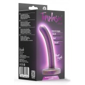 Фиолетовая насадка с гладкой поверхностью Surrender 4.75 Inch Beginner Pegging Dildo - 12 см. - Blush Novelties - купить с доставкой в Москве