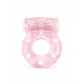 Розовое эрекционное виброкольцо с бабочкой - 1137 - в Москве купить с доставкой