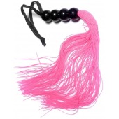 Розовая силиконовая плеть - 35,5 см. - Boys of Toys - купить с доставкой в Москве