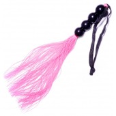 Розовая силиконовая плеть - 35,5 см. - Boys of Toys - купить с доставкой в Москве