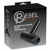 Черный мастурбатор с удобной ручкой Masturbator with 2 Functions - Orion - в Москве купить с доставкой