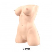 Телесный мастурбатор-торс Jessica B - Naked Factory - в Москве купить с доставкой