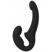 Черный безремневой страпон Share Lite - Fun Factory - купить с доставкой в Москве