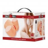 Телесный мастурбатор Liora с 2 любовными тоннелями - Baile - в Москве купить с доставкой