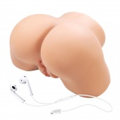 Телесный мастурбатор Olivia с 2 любовными отверстиями - Baile - в Москве купить с доставкой