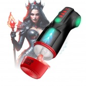 Интерактивный мастурбатор Raven с вакуумом, вибрацией и подсветкой - Shots Media BV - в Москве купить с доставкой