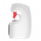 Белый мастурбатор с язычком и возвратно-поступательными движениями - Secwell - в Москве купить с доставкой