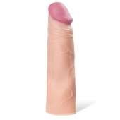 Реалистичная насадка с ярко выраженной головкой - 16,5 см. - A-toys - в Москве купить с доставкой