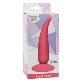 Розовая анальная пробка P-spot Teazer Pink - 12,2 см. - Lola Games - в Москве купить с доставкой
