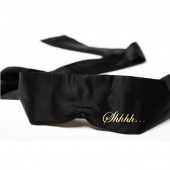Маска-повязка на глаза Shhh Blindfold - Bijoux Indiscrets - купить с доставкой в Москве