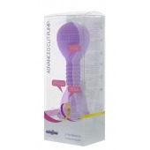Фиолетовая помпа для клитора PREMIUM RANGE ADVANCED CLIT PUMP - Seven Creations
