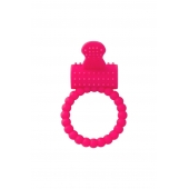 Розовое силиконовое виброкольцо A-toys - A-toys - в Москве купить с доставкой