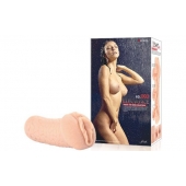 Реалистичный мастурбатор-вагина Elegance с двойным слоем материала - KOKOS - в Москве купить с доставкой