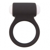 Чёрное эрекционное виброкольцо LIT-UP SILICONE STIMU RING 3 BLACK - Dream Toys - в Москве купить с доставкой