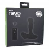 Чёрный перезаряжаемый массажёр предстательной железы NEXUS Revo Slim - Nexus Range - #SOTBIT_REGIONS_UF_V_REGION_NAME# купить с доставкой
