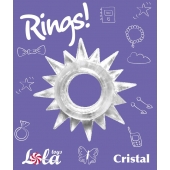 Прозрачное эрекционное кольцо Rings Cristal - Lola Games - в Москве купить с доставкой