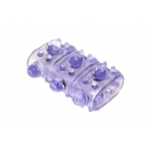 Фиолетовая насадка на пенис Rings Armour - Lola Games - в Москве купить с доставкой