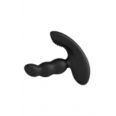 Черный силиконовый стимулятор простаты Levett Nitoc с пультом ДУ - Levett - в Москве купить с доставкой