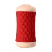 Двухсторонний мастурбатор JOS  NADIN в красном цилиндре - JOS - в Москве купить с доставкой