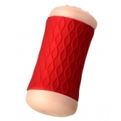 Двухсторонний мастурбатор JOS  NADIN в красном цилиндре - JOS - в Москве купить с доставкой