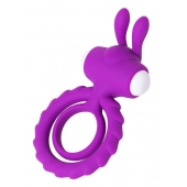 Фиолетовое эрекционное кольцо на пенис JOS  GOOD BUNNY - JOS - в Москве купить с доставкой