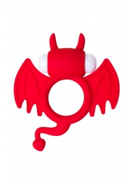 Красное эрекционное кольцо на пенис JOS COCKY DEVIL - JOS - в Москве купить с доставкой