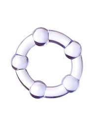 Фиолетовое эрекционное кольцо A-Toys - A-toys - в Москве купить с доставкой