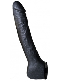 Чёрная фаллическая насадка BLACK BENT 3 - 18 см. - LOVETOY (А-Полимер) - купить с доставкой в Москве