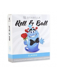 стимулирующий презерватив-насадка Roll   Ball Classic - Sitabella - купить с доставкой в Москве