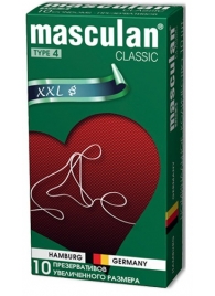 Розовые презервативы Masculan Classic XXL увеличенного размера - 10 шт. - Masculan - купить с доставкой в Москве