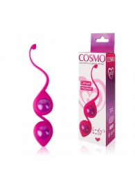 Вагинальные шарики с хвостиком Cosmo - Bior toys