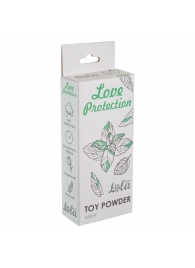 Пудра для игрушек Love Protection с ароматом мяты - 15 гр. - Lola toys - купить с доставкой #SOTBIT_REGIONS_UF_V_REGION_NAME#