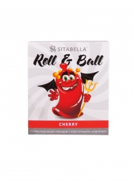 Стимулирующий презерватив-насадка Roll   Ball Cherry - Sitabella - купить с доставкой в Москве