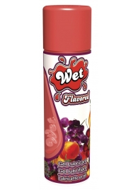 Лубрикант Wet Flavored Passionait Fruit Punch с ароматом маракуйи - 106 мл. - Wet International Inc. - купить с доставкой в Москве
