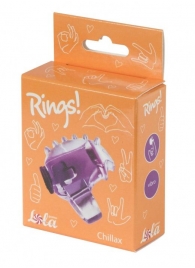 Фиолетовая насадка на палец Rings Chillax - Lola Games