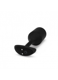 Черная пробка для ношения с вибрацией Snug Plug 4 - 14 см. - b-Vibe