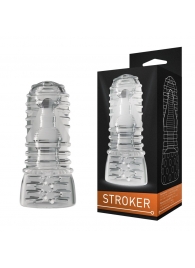 Прозрачный двусторонний мастурбатор STROKER №3 - Rubber Tech Ltd - в Москве купить с доставкой