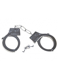 Металлические наручники с регулируемыми браслетами - Сима-Ленд - купить с доставкой в Москве