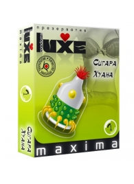Презерватив LUXE Maxima  Сигара Хуана  - 1 шт. - Luxe - купить с доставкой в Москве