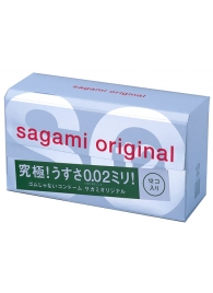 Ультратонкие презервативы Sagami Original - 12 шт. - Sagami - купить с доставкой в Москве