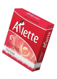 Ультрапрочные презервативы Arlette Strong - 3 шт. - Arlette - купить с доставкой в Москве