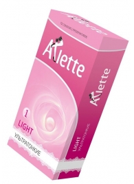 Ультратонкие презервативы Arlette Light - 12 шт. - Arlette - купить с доставкой в Москве