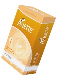 Презервативы Arlette Dotted с точечной текстурой - 6 шт. - Arlette - купить с доставкой в Москве