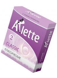 Классические презервативы Arlette Classic - 3 шт. - Arlette - купить с доставкой в Москве