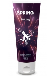 Пролонгирующий интимный лубрикант Spring ProLong - 100 мл. - SPRING - купить с доставкой в Москве