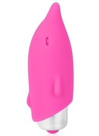 Розовый стимулятор-дельфинчик - Bior toys